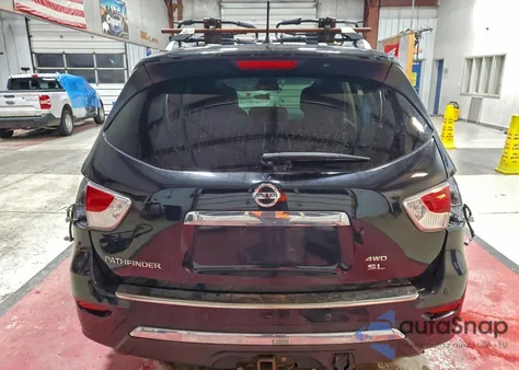 2016 Nissan Pathfinder S из США, поврежденный, VIN 5N1AR2MM4GC611950